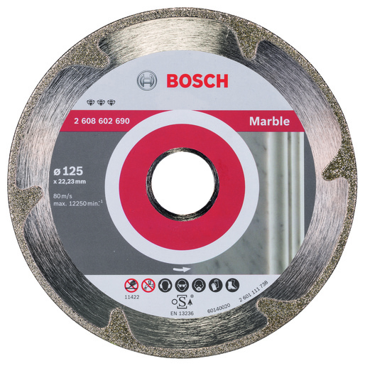 BOSCH Dijamantne rezne ploče Best for Marble za male kutne brusilice