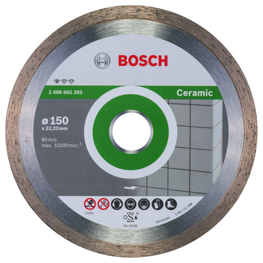 BOSCH Dijamantne rezne ploče za keramiku Standard for Ceramic za velike kutne brusilice
