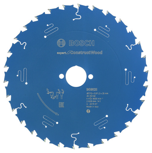 BOSCH Listovi kružne pile za drvo Expert for Construct Wood za ručne pile