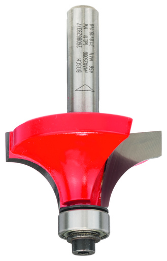 BOSCH Glodala za pozitivan radijus Expert for Wood Rounding s vrhom s kugličnim ležajem