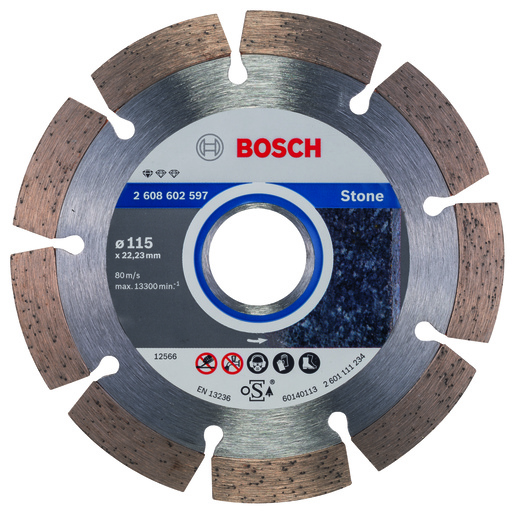 BOSCH Dijamantne rezne ploče za kamen Standard for Stone za male kutne brusilice