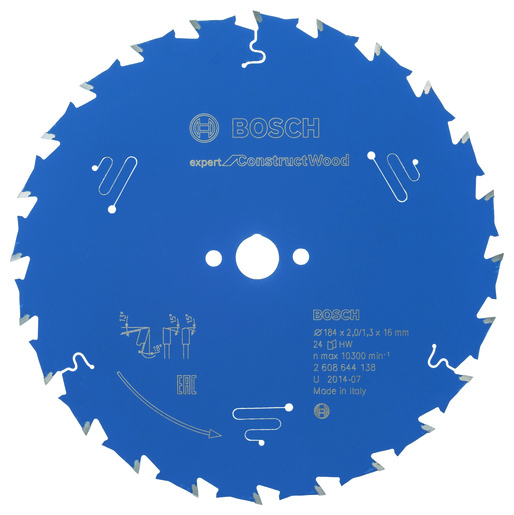 BOSCH Listovi kružne pile za drvo Expert for Construct Wood za ručne pile