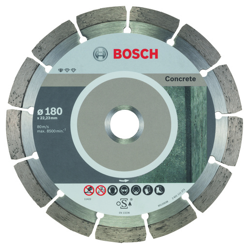 BOSCH Dijamantne rezne ploče za beton Standard for Concrete za velike kutne brusilice