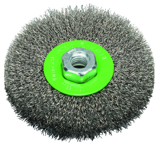 BOSCH Pločaste žičane četke sa savijenom žicom Clean for Inox za kutne brusilice