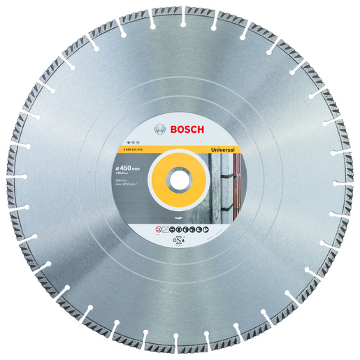 BOSCH Dijamantne rezne ploče Standard for Universal, provrt 25,4 mm za stolne i motorne pile