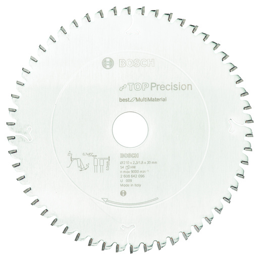 BOSCH Top Precision Best for MultiMaterial za preklopne pile