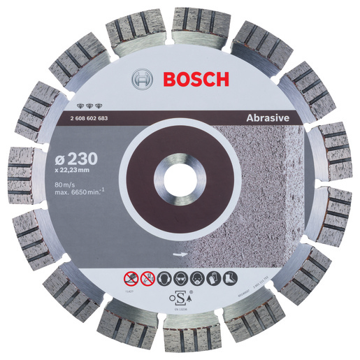 BOSCH Dijamantne rezne ploče Best for Abrasive za velike kutne brusilice