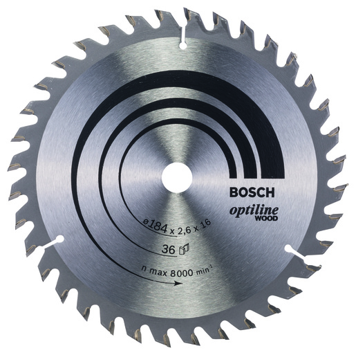 BOSCH Listovi kružne pile Optiline Wood za ručne pile