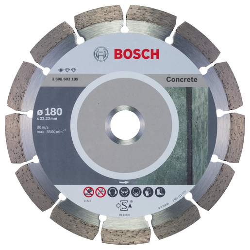BOSCH Dijamantne rezne ploče za beton Standard for Concrete za velike kutne brusilice