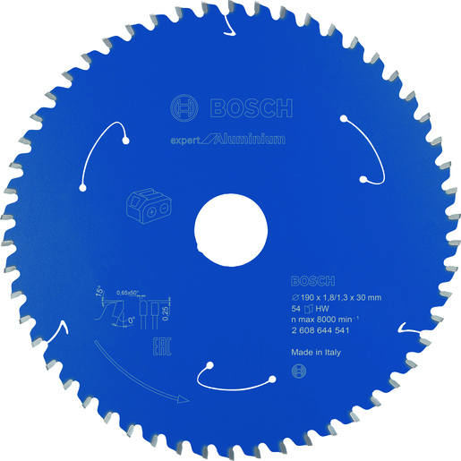 BOSCH Listovi kružne pile za aluminij Expert for Aluminium za akumulatorske ručne pile