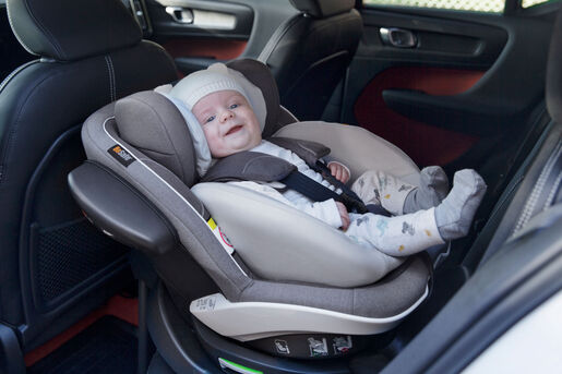 BeSafe ljetna presvlaka za Baby umetak, siva