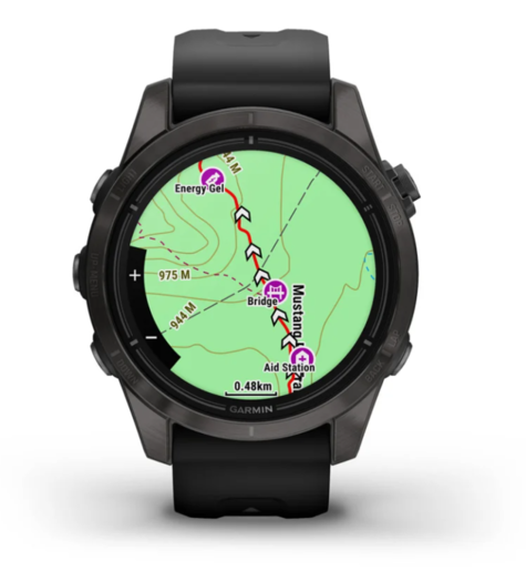 Garmin EPIX PRO g2, 42 mm, Sapphire Carbon Gray DLC Tit.  Black, 010-02802-15, pametni sat