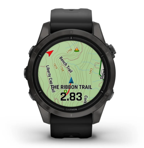 Garmin EPIX PRO g2, 42 mm, Sapphire Carbon Gray DLC Tit.  Black, 010-02802-15, pametni sat