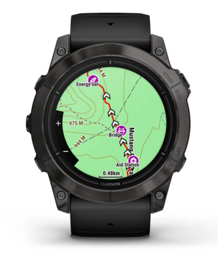 Garmin EPIX PRO g2, 51 mm, Sapphire Carbon Gray DLC Titanium Black, 010-02804-01, pametni sat