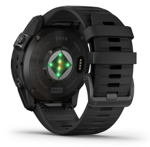 Garmin EPIX PRO g2, 51 mm, Sapphire Carbon Gray DLC Titanium Black, 010-02804-01, pametni sat