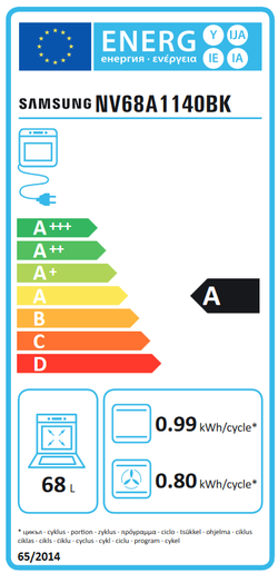 SAMSUNG pećnica NV68A1140BK/OL