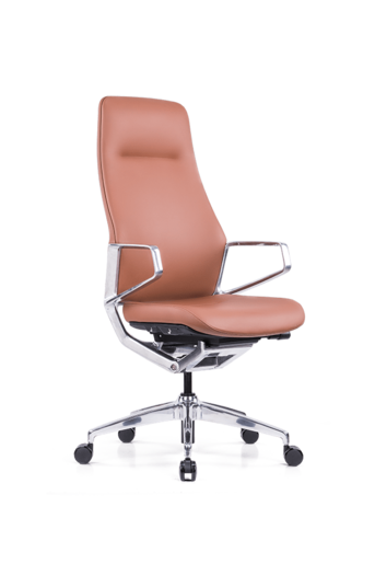 Ergovision Elite 03, uredska stolica, konjak