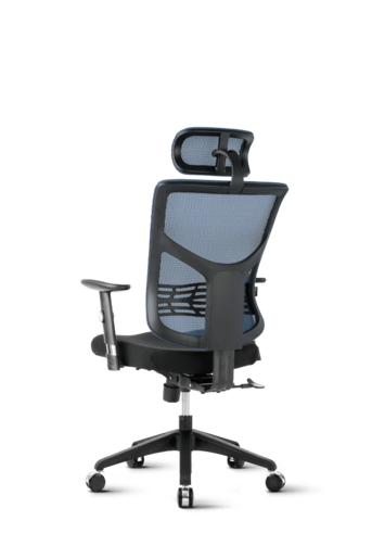 Ergovision Essent 06, uredska stolica, crno/plava