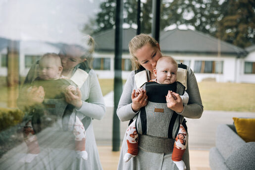 FreeOn nosiljka Side by Side 2 u 1 Gray Black