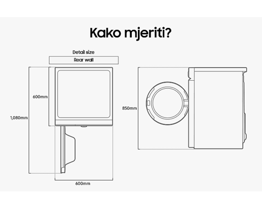 SAMSUNG perilica rublja WW11BB944DGHS7