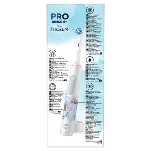 Oral B električna čektica Pro Junior 6+ Frozen