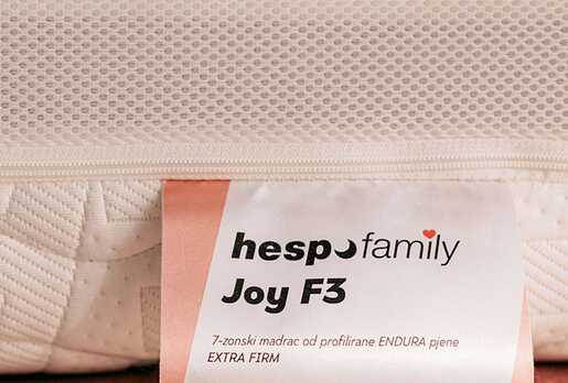 HESPO madrac JOY F3 200x180 cm