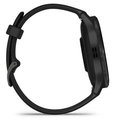 Garmin Venu 3, Slate Stainless Steel Bezel with Black Case and Silicone Band, 010-02784-01, pametni sat