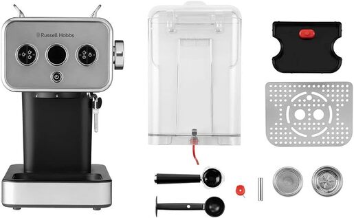 RUSSELL HOBBS aparat za espresso kavu Distinctions 26452-56, Titanium