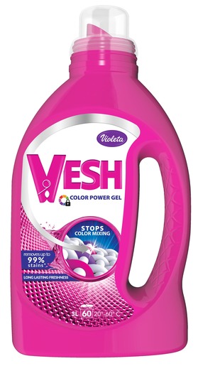 Vesh deterdžent za rublje Color Power Gel 3l, 60 pranja