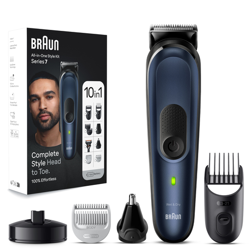 BRAUN All-In-One Style Kit 10u1 za bradu, kosu i tijelo Series 7 7410
