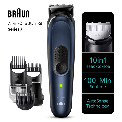 BRAUN All-In-One Style Kit 10u1 za bradu, kosu i tijelo Series 7 7410