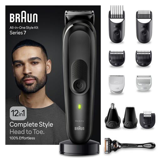 BRAUN All-In-One Style Kit 12u1 za bradu, kosu i tijelo Series 7 7460