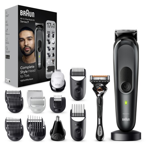 BRAUN All-In-One Style Kit 17u1 za bradu, kosu i tijelo Series 7 749