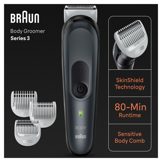 BRAUN Body Groomer za uređivanje dlačica BG3340