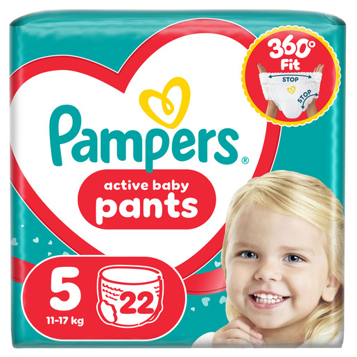 Pampers Pants pelene-gaćice, vel. 5 (12-17 kg), 22 kom