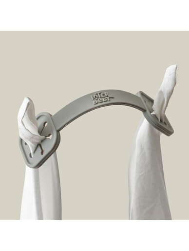 InterBaby silikonski držača tetra pelena, Petrol Grey (2 kom)