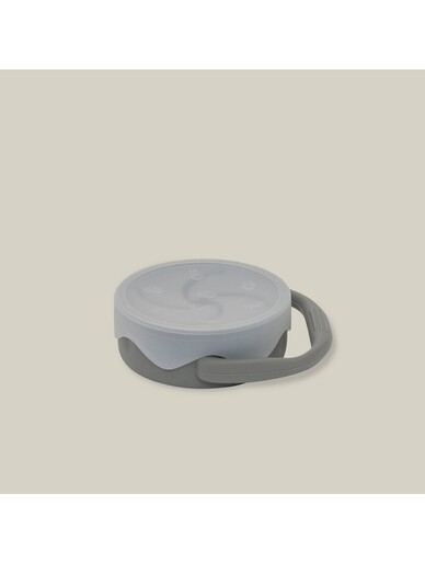 InterBaby sklopivi silikonski držač za grickalice, Petrol Grey