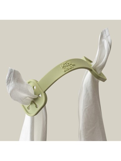 InterBaby silikonski držača tetra pelena, Olive Green (2 kom)