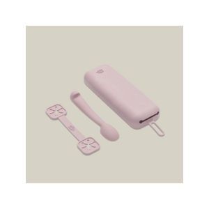 Interbaby set silikonskog pribora za jelo, Dark Pink