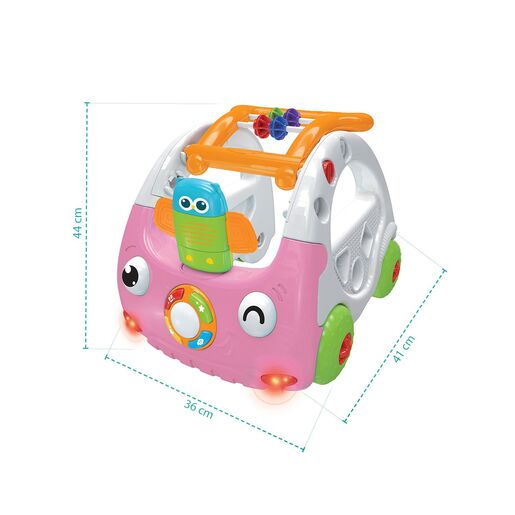 Zopa hodalica/guralica 3u1, roza