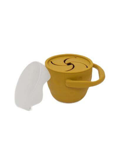 InterBaby sklopivi silikonski držač za grickalice, Earth Ocher