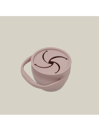 InterBaby sklopivi silikonski držač za grickalice,, Dark Pink