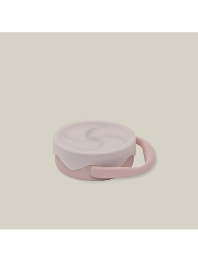 InterBaby sklopivi silikonski držač za grickalice,, Dark Pink