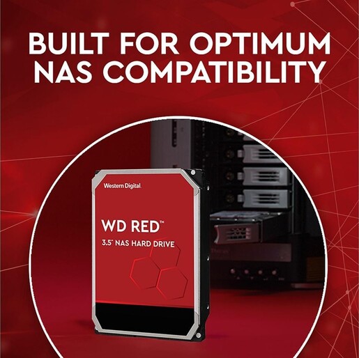 Tvrdi disk 6TB Western Digital Red™ Plus NAS (CMR) 3.5" (WD60EFPX)