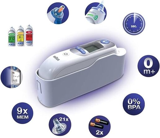 BRAUN toplomjer IRT 6520