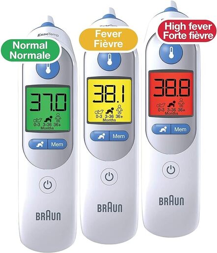 BRAUN toplomjer IRT 6520