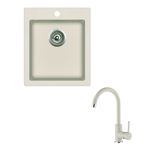 Set sudoper Helika Simplex SQS100-W + slavina SHR J, Silica