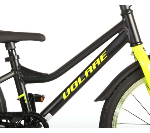 VOLARE dječji bicikl Blaster 18", crno/žuti