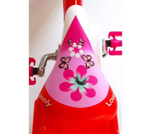 VOLARE dječji bicikl Lovely 12", crveno/bijeli