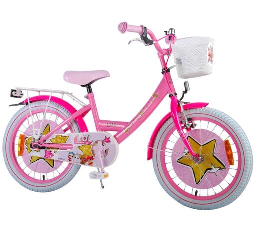 LOL dječji bicikl LOL Surprise 18", rozo/bijeli